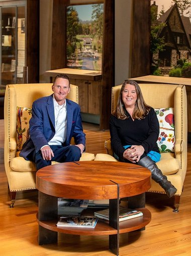 Julie Smith and Todd Kaderabek