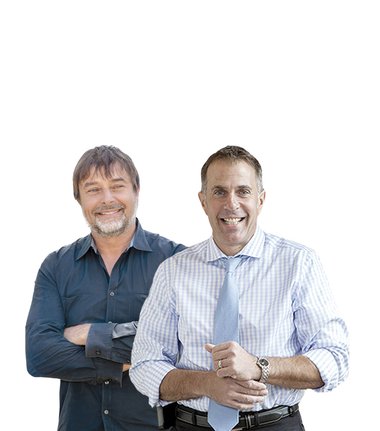 Tristan O'Grady and Rick Saba -