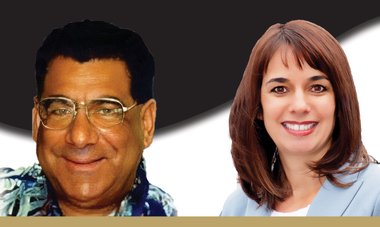 Ted Mendoza and Lisa Salinero -
