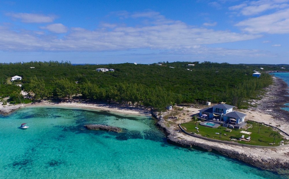 Paradise Cove Waterfront Home In Rainbow Bay Bahamas For Sale