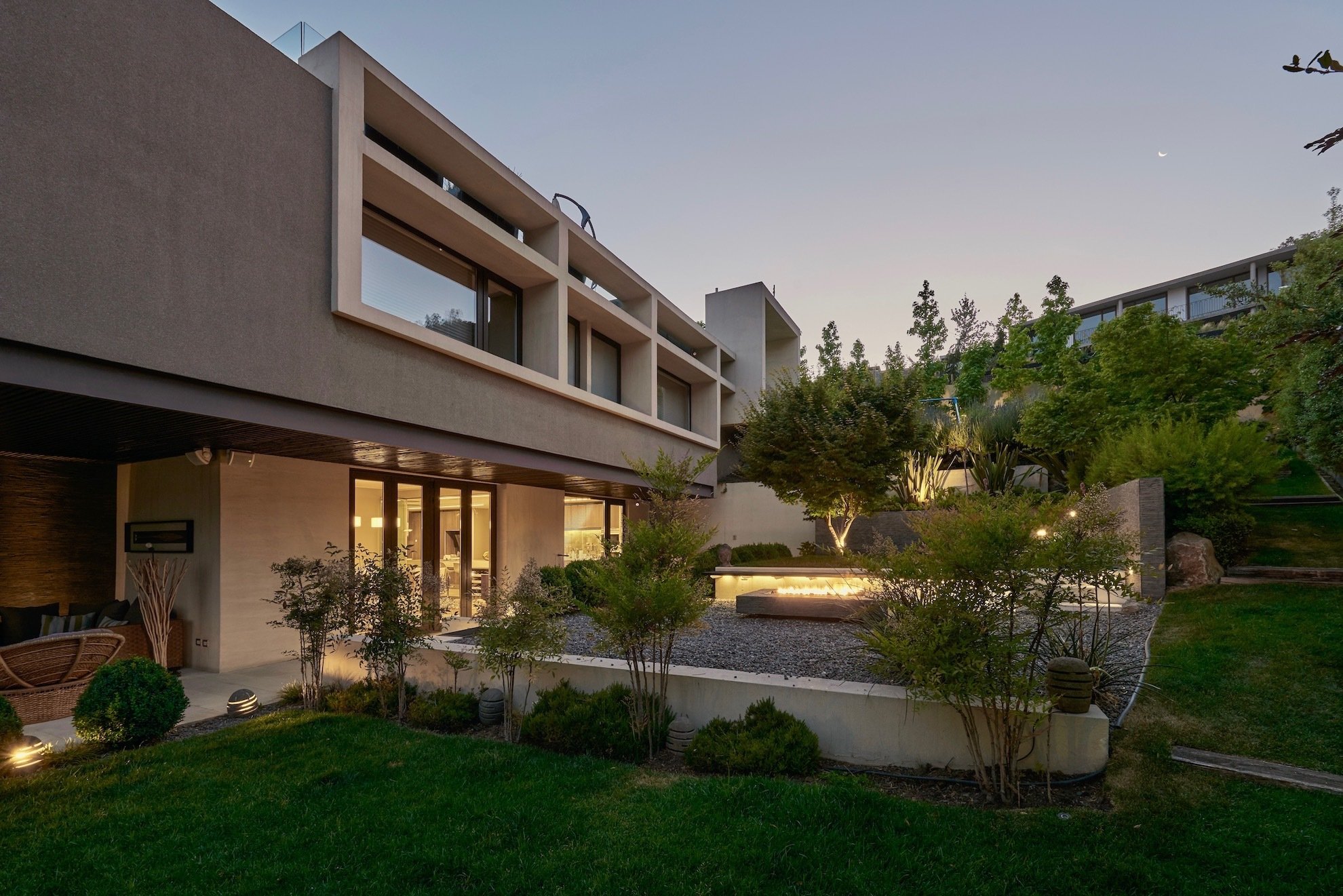 Wonderful Mediterranean House, Overlooking The Valley in Santiago
