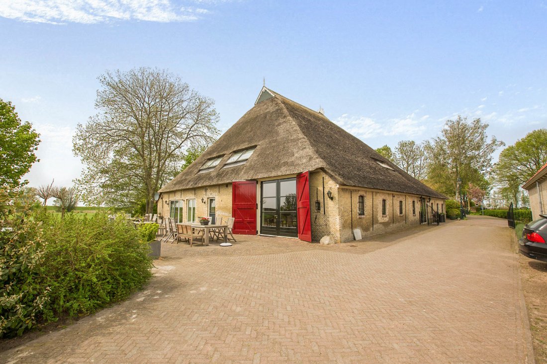 Beautifully Restored Farmhouse In Piaam, Friesland, Netherlands For