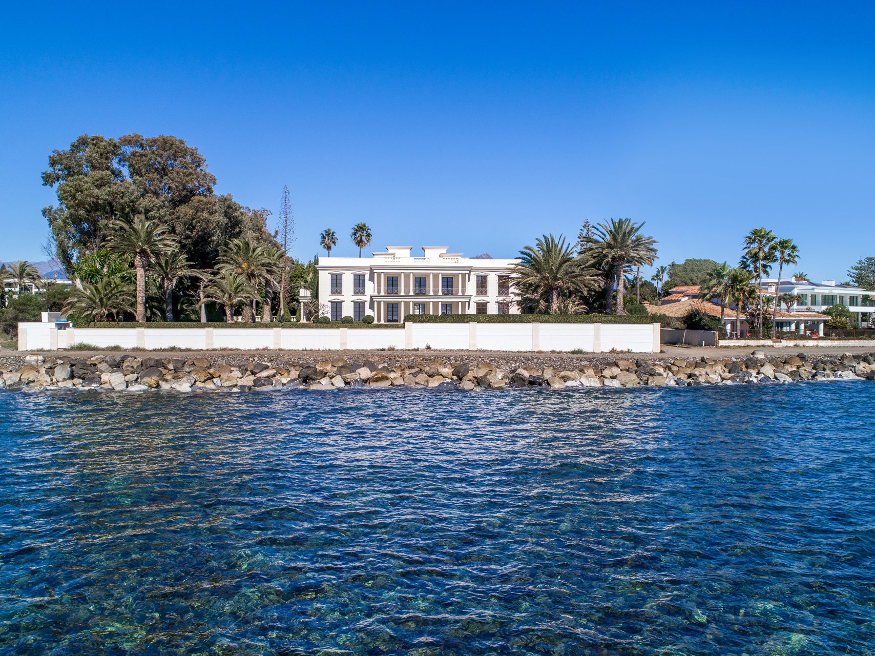 Stunning Oceanfront Miramar Palace In Marbella, Spain In Spain For Sale