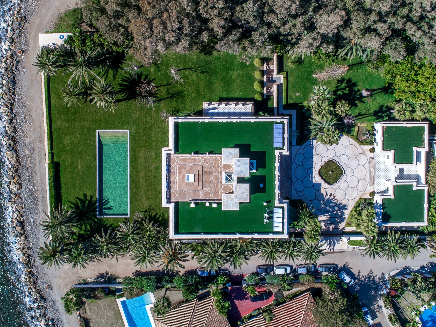 Stunning Oceanfront Miramar Palace In Marbella, Spain In Spain For Sale