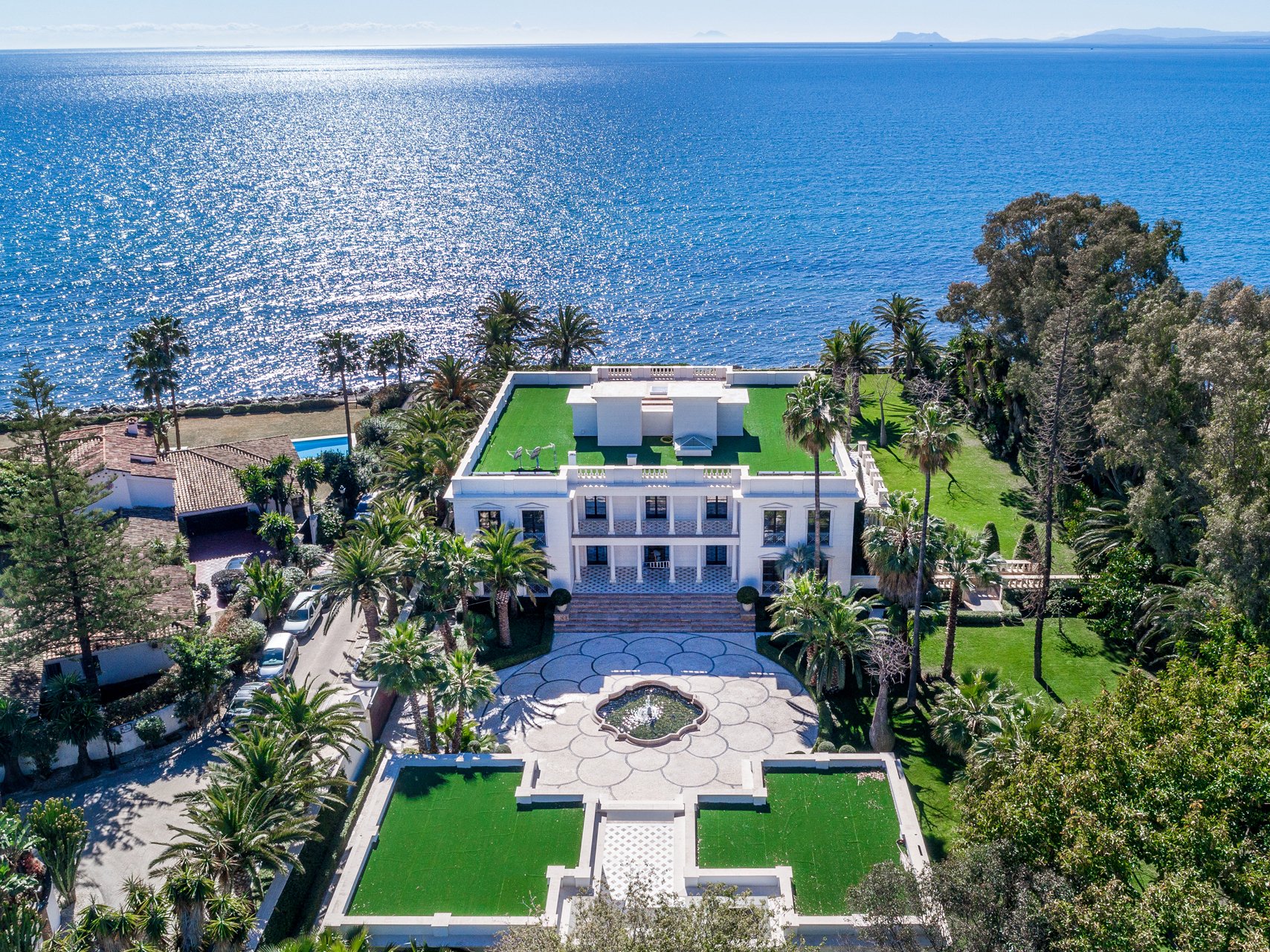 Stunning Oceanfront Miramar Palace In Marbella, Spain In Spain For Sale