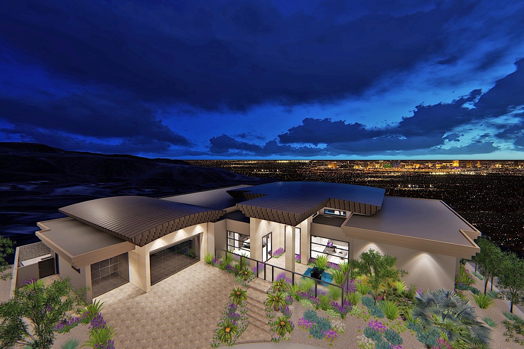 The Peak New Modern Custom On Prestigious In Henderson, Nevada, United