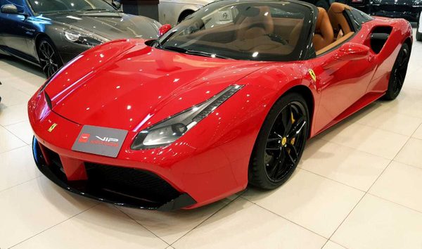 FERRARI 488 SPIDER, 2017, GCC, DEALER WARRANTY (10416381)