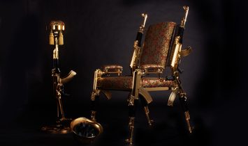 AK47CHAIR GOLD 22K NUMBER1