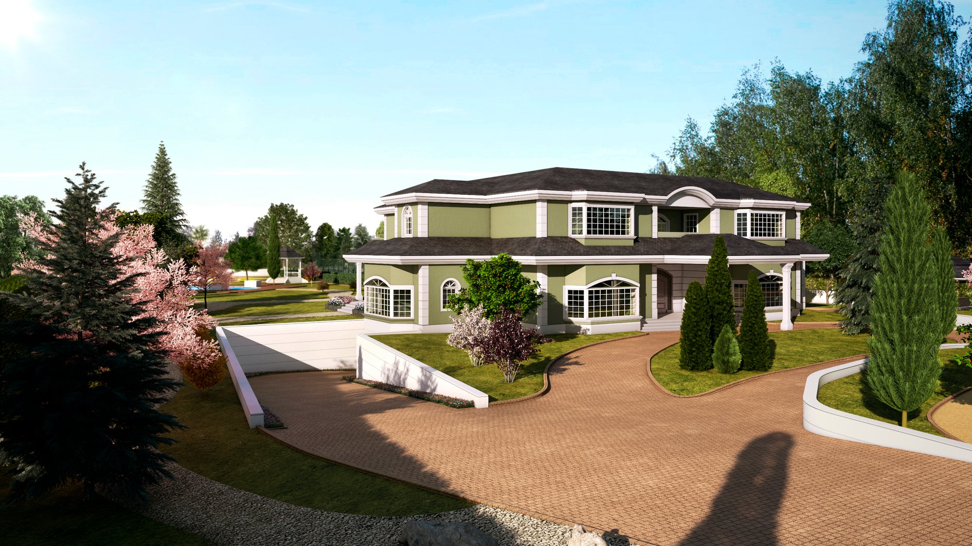 Luxury Property With Excellent Amenities In Community Of Madrid, Spain