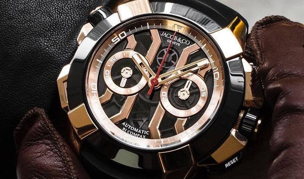 Jacob & Co. NEW & LIMITED 50 PIECE EPIC-X Chrono Luis Figo EC311.42.PD.BF.A (10451776)
