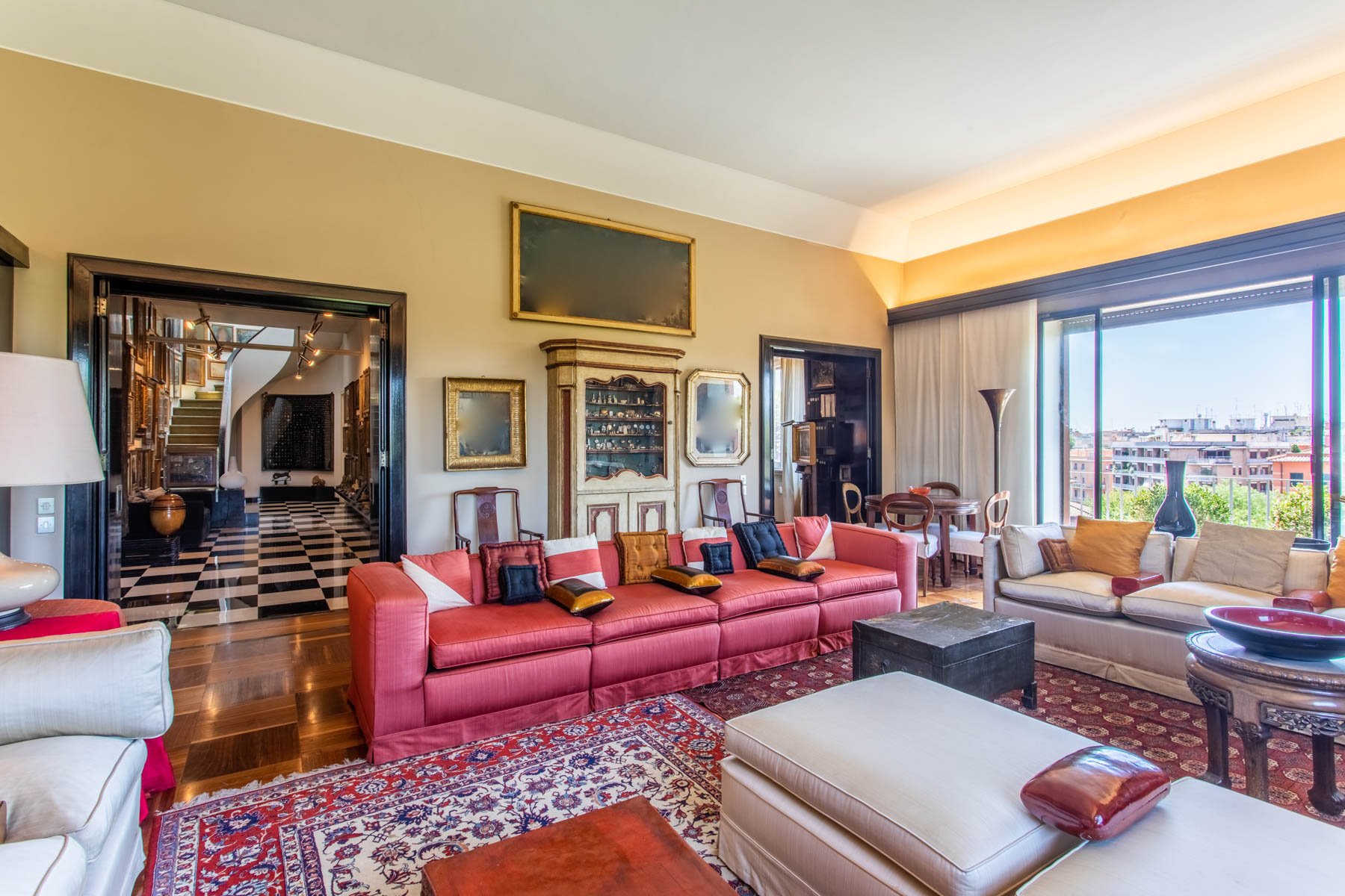 Prestigious Penthouse With Terrace And Magnificent 360 ° Views in Roma ...