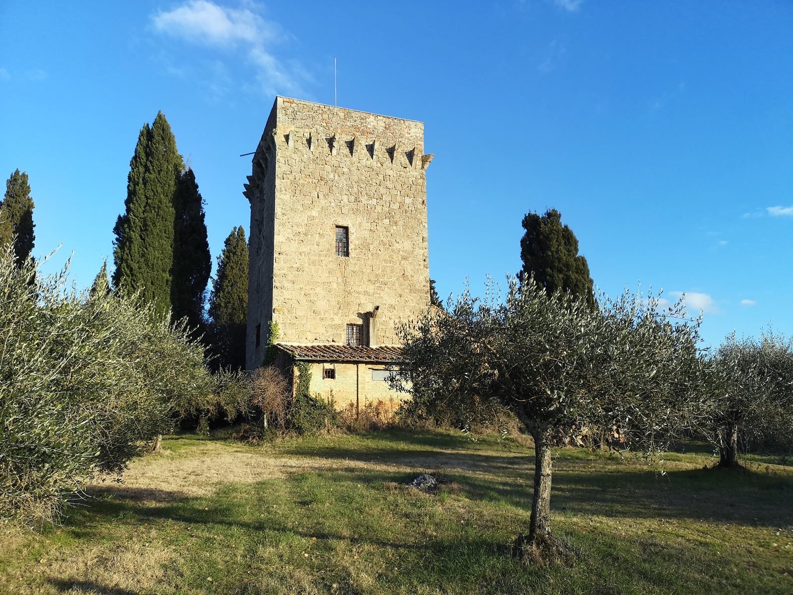 Historical Palace With Fortress In Chiusi Tuscany In Chiusi Tuscany