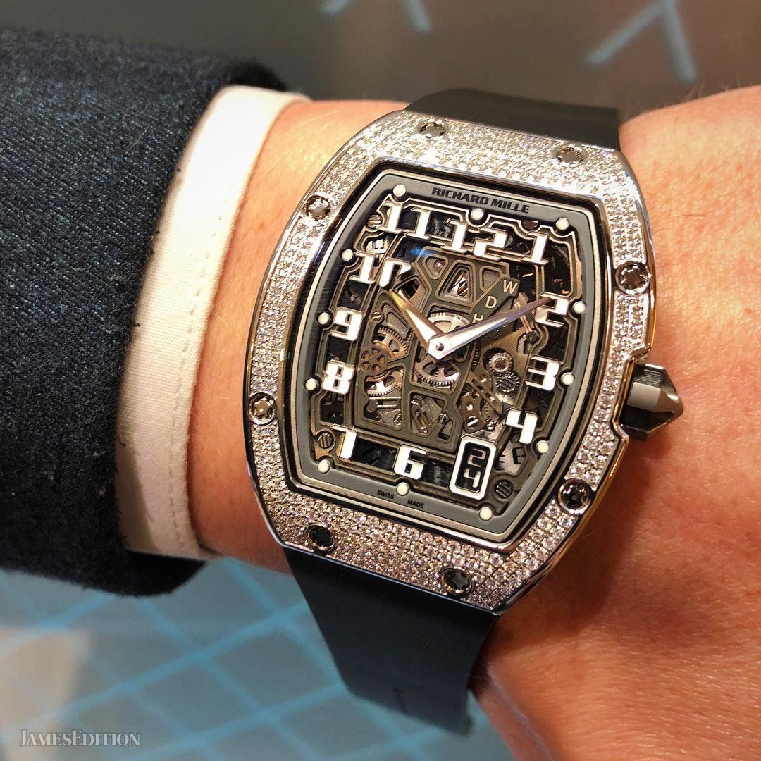 Richard Mille New Rm 67 01 Extra Flat Automatic White Gold Full In Hong ...