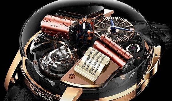 Jacob & Co. 捷克豹 NEW & LIMITED 18 PIECE Opera By Jacob & Co. Godfather Musical Watch (10485425)