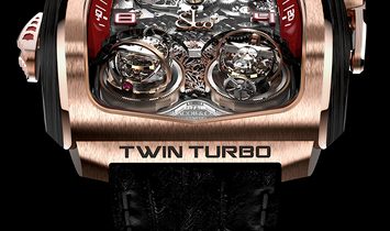Jacob & Co. 捷克豹 [NEW] Twin Turbo Twin Triple Axis Tourbillon TT100.40.NS.NK.C 