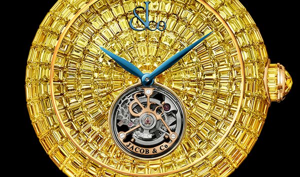 Jacob & Co. NEW Brilliant Flying Tourbillon Yellow Diamonds BT543.50.YD.UA.B (10486059)