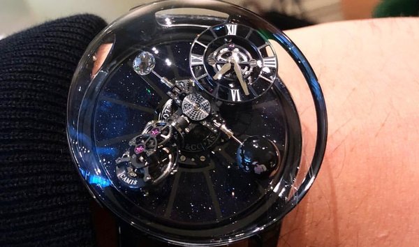 Jacob & Co. NEW & LTD 18 PC Astronomia Black Ceramic Black Movement Tourbillon AT100.95.KK.SD.B (10493321)