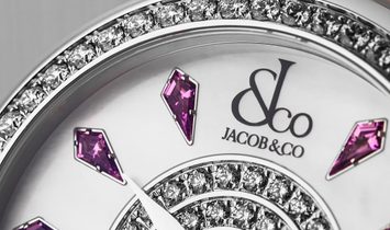Jacob & Co. 捷克豹 NEW Brilliant Pink Sapphire 44mm BQ030.10.RO.KC.A (Retail:CHF 175'000)