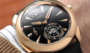Jacob & Co. 捷克豹 [NEW] Palatial Flying Tourbillon Minute Repeater PT500.40.NS.MK.A