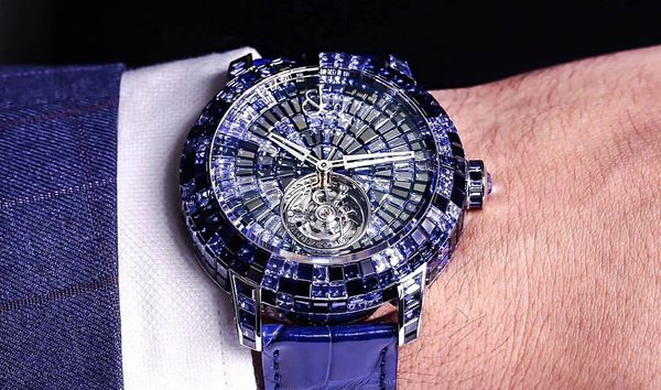 Jacob & Co Caviar Tourbillon Camo Blue CV201.30.CB.CB.A (Retail:CHF 730'000) (10500210)