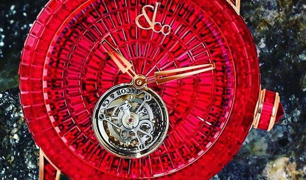 Jacob & Co. 捷克豹 NEW & LIMITED 3 PIECE Caviar Tourbillon Ruby CV201.40.BR.UB.A (Retail:HK$14,317,500) (10503163)