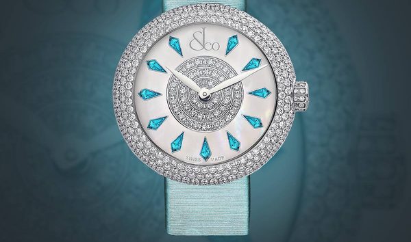 Jacob & Co. 捷克豹 NEW Brilliant Half Pave 44mm BQ030.10.RH.KG.A (Retail:HK$353,200) (10502915)