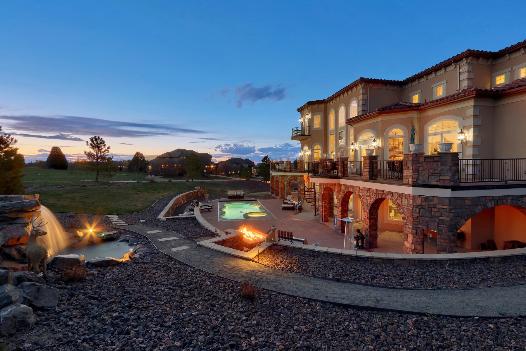 A Dramatic Residence Of Distinction in Castle Rock, CO, United States ...