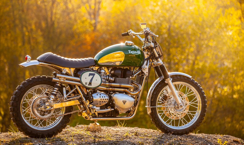 Triumph  "Green Legend" Steve McQueen Edition