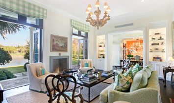 Stunning British West Indies Style Estate In In Wellington Fl