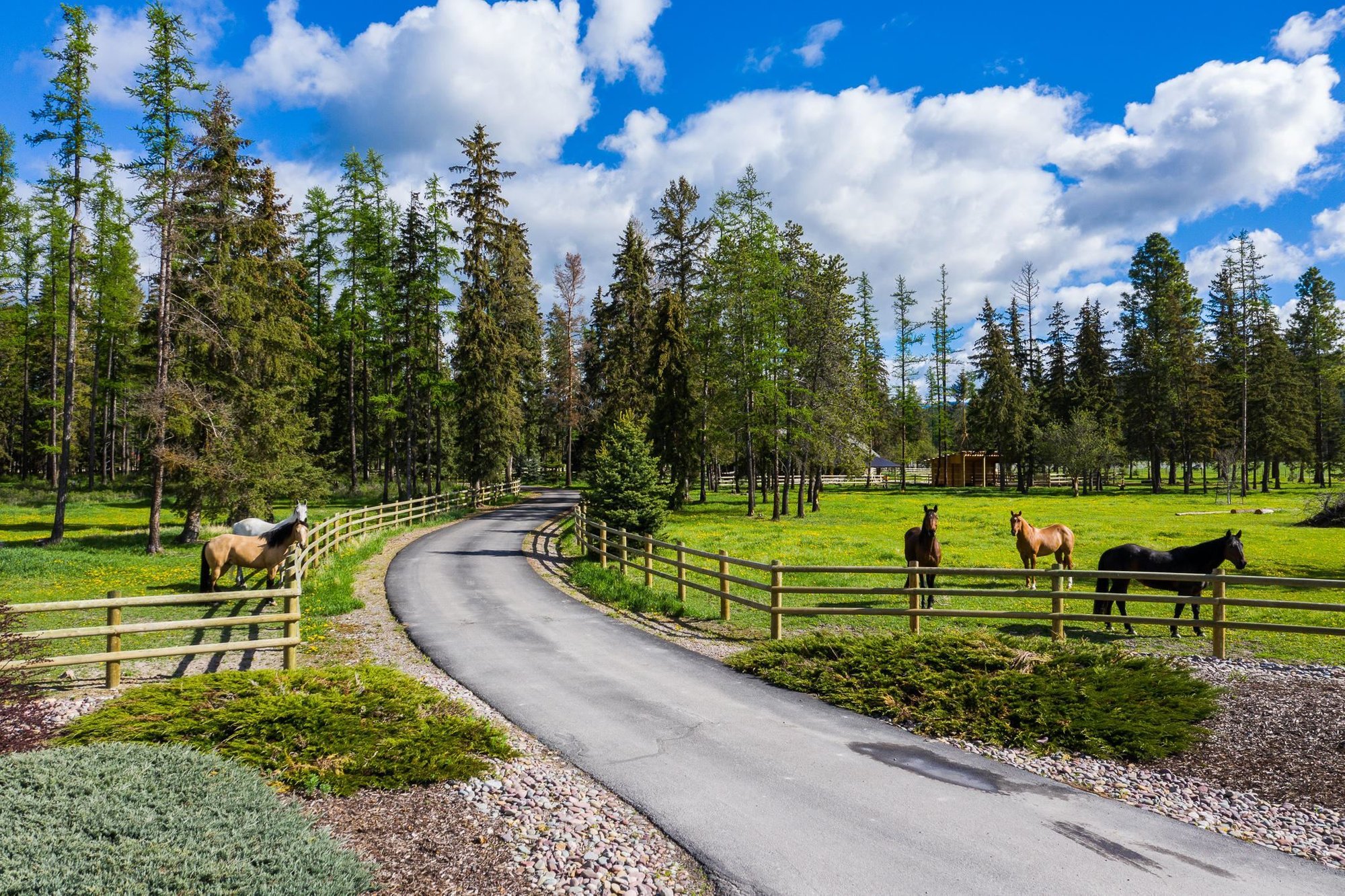 Luxury Ranch Living with a Beautiful Montana in Whitefish, MT, United ...