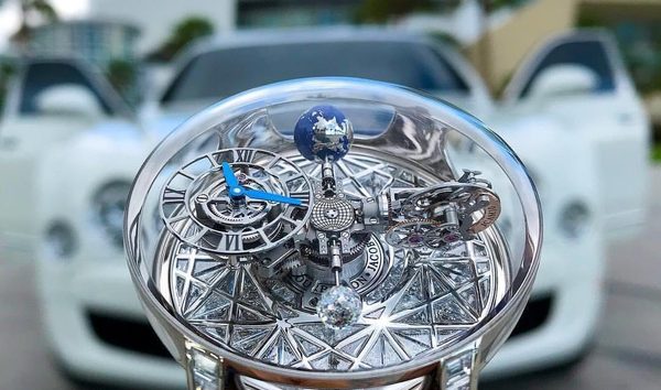 Jacob & Co. 捷克豹 NEW Astronomia Tourbillon Meteorite AT800.30.BD.UJ.B (Retail:HK$9,680,000) (10519632)