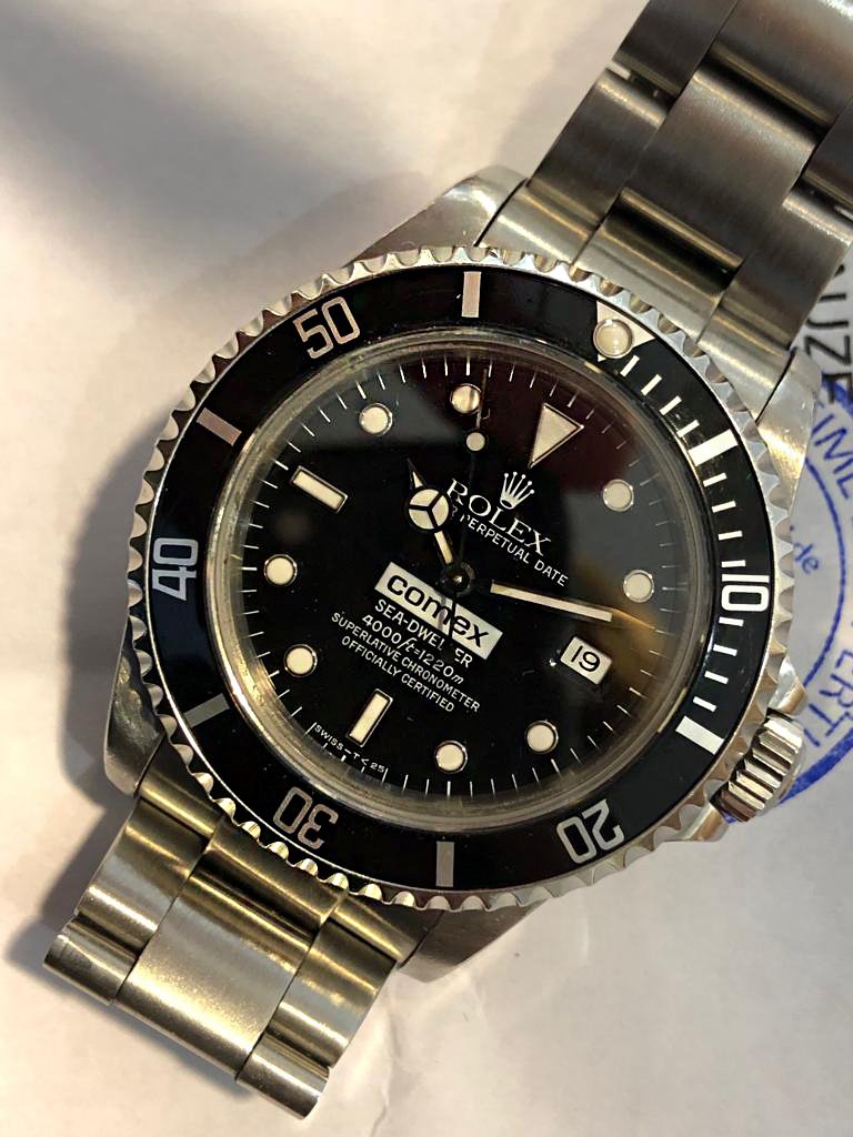 Rolex [1992 Used] Sea Dweller 16600 Comex With In Mong Kok, Hong Kong For Sale (10534552)