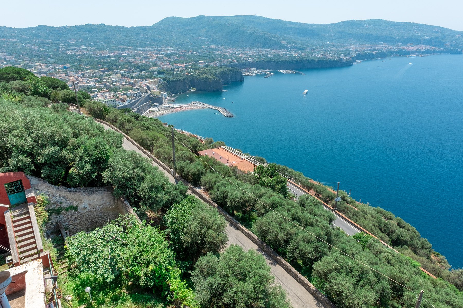 Charming Historic Villa With A Breathtaking Panorama In in Vico Equense