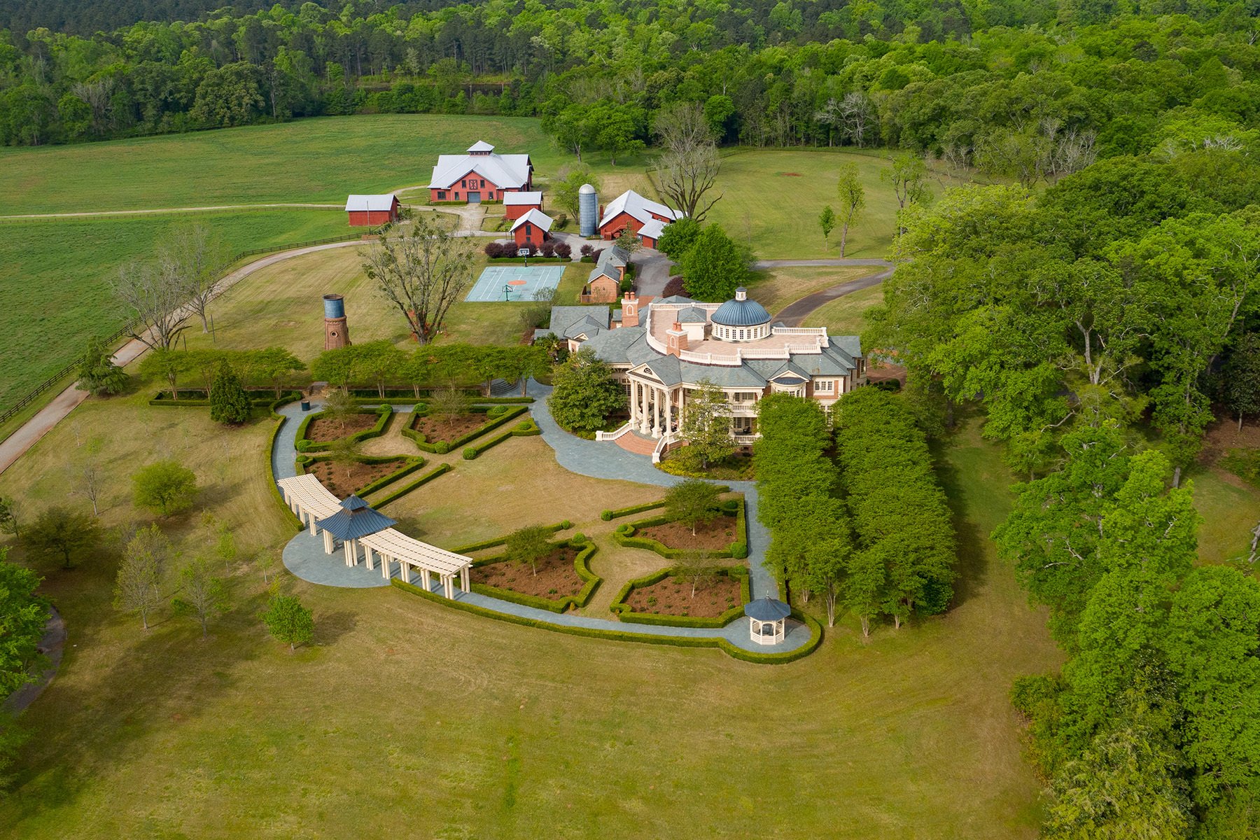 The Great Hill Plantation Established In 1873 in Bolingbroke, GA
