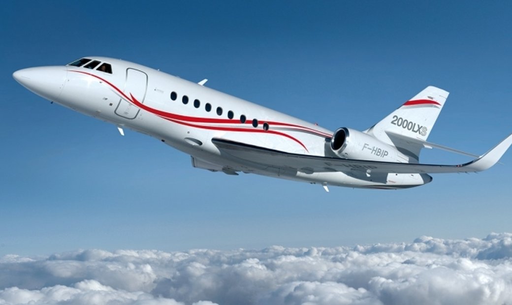 Falcon 2000LX - Luxury Private Jet Charter