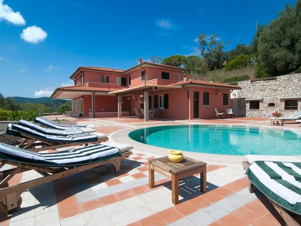 Luxury oceanfront villas for sale in Portoferraio, Tuscany, Italy ...