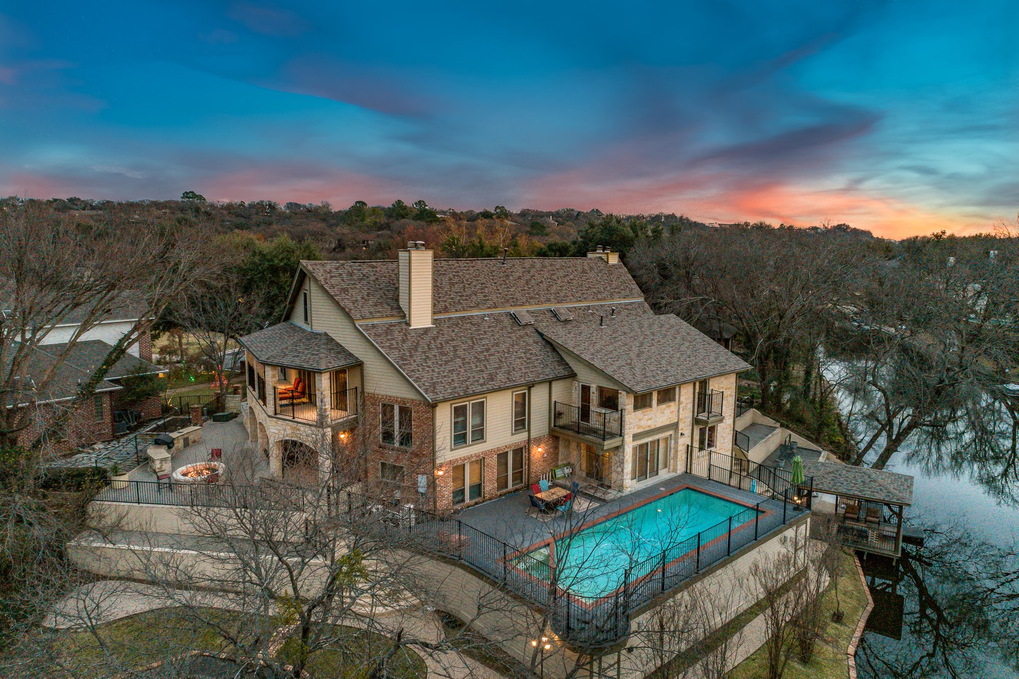 Extraordinary Canal Front Estate In Arlington, Texas, United States For