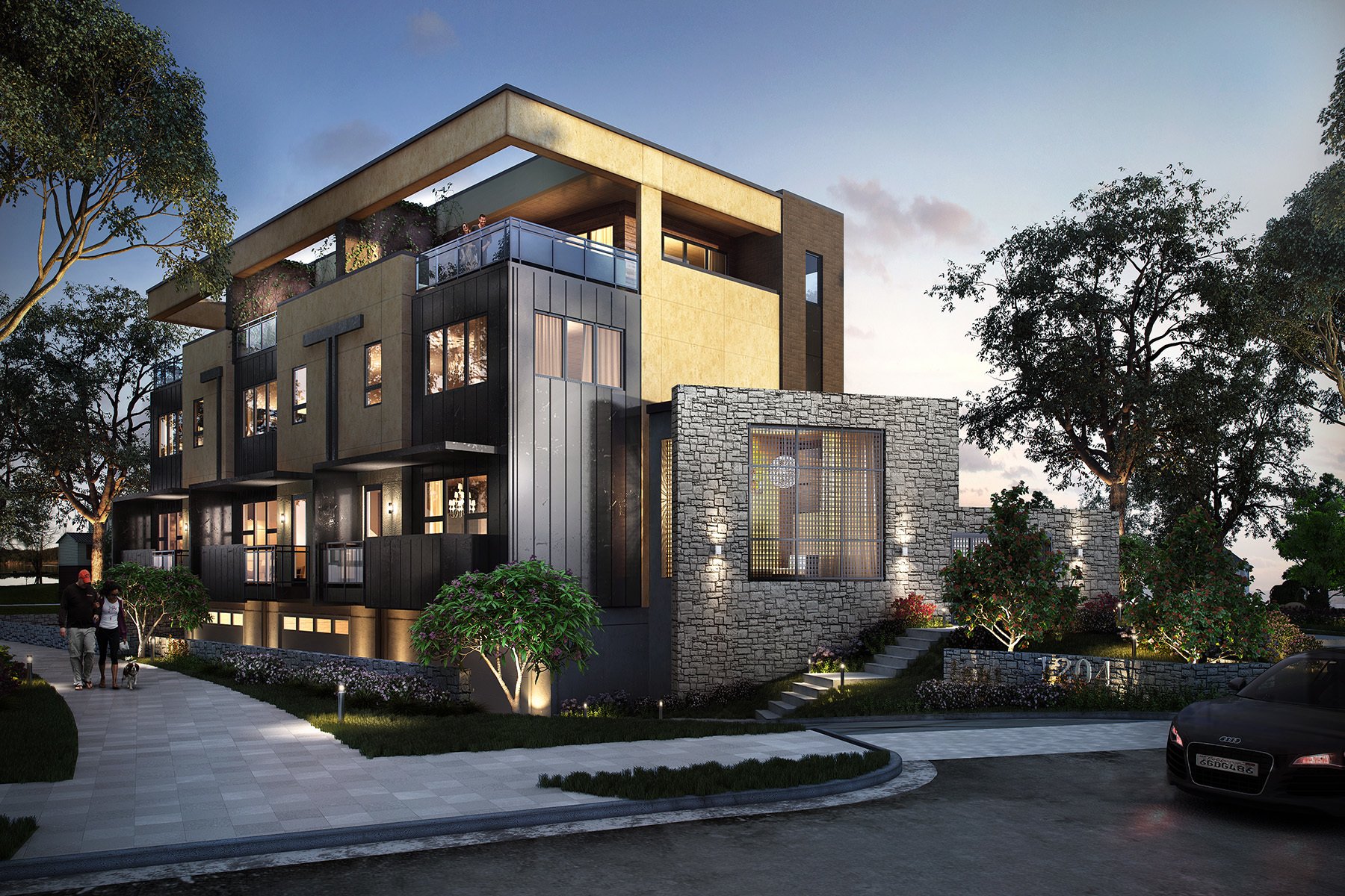 Three Ultra Luxury Town Homes In Ansley Park in Atlanta, GA, United