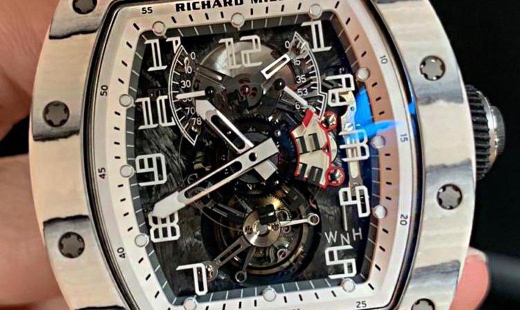 Richard Mille [NEW] RM 003 Tourbillon Dual Time Zone Mens Watch