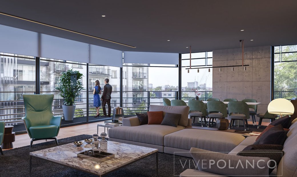 Incredible Penthouse Located In The Heart Of Polanco In Mexico City