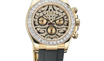 Rolex Daytona 116588TBR “EYE OF THE TIGER” Yellow Gold Diamond Watch