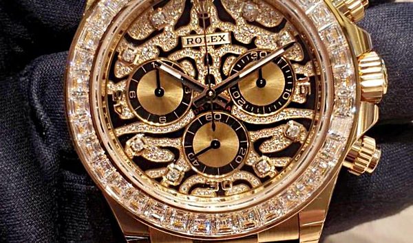 Rolex Daytona 116588TBR “EYE OF THE TIGER” Yellow Gold Diamond Watch (10620494)