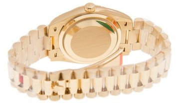 Rolex [NEW] Day-Date President Paved Diamond Rainbow Chronometer Ladies 128238