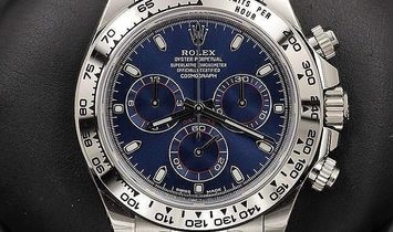 Rolex [NEW][香港行貨] Daytona 116509 Blue Dial White Gold Automatic Watch