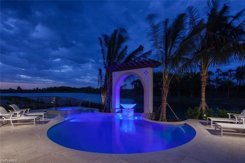 Portofino At Miromar Lakes Beach In Miromar Lakes, Florida, United