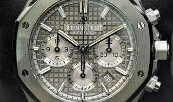 Audemars Piguet [2019 NEW MODEL] Royal Oak Chronograph 38mm Grey Dial 26315ST.OO.1256ST.02