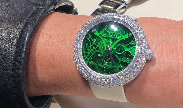 Jacob & Co. 捷克豹 Brilliant Skeleton Northern Lights Steel BS431.10.RD.QG.A (Retail:HK$660,000) (10667336)