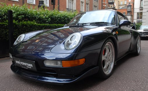 1995 993 Carrera RS with Club Sport Fixed Spoiler and Matter Roll Cage in London, United Kingdom 1