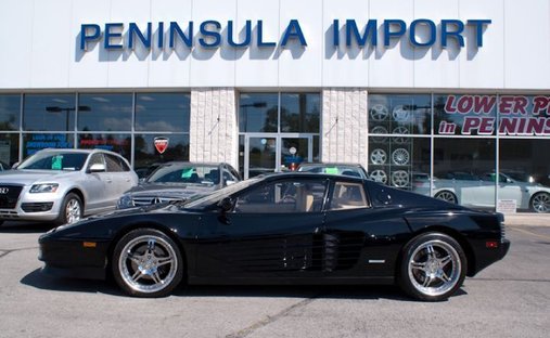 Black Ferrari Testarossa For Sale 