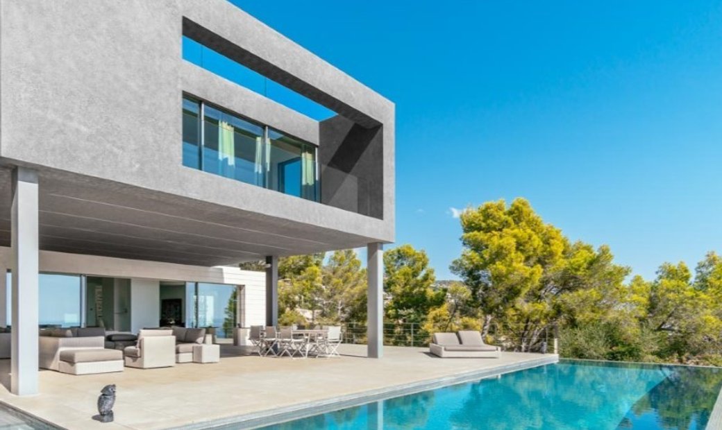 Designer Villa With Sea Views In The Costa D En Blanes In Calvia